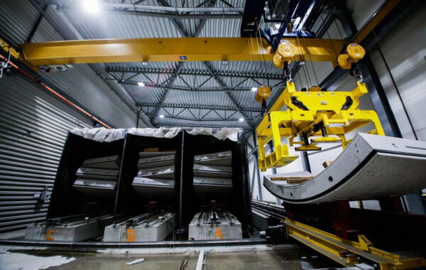 concrete tunnel segment with gaskets from SEALABLE