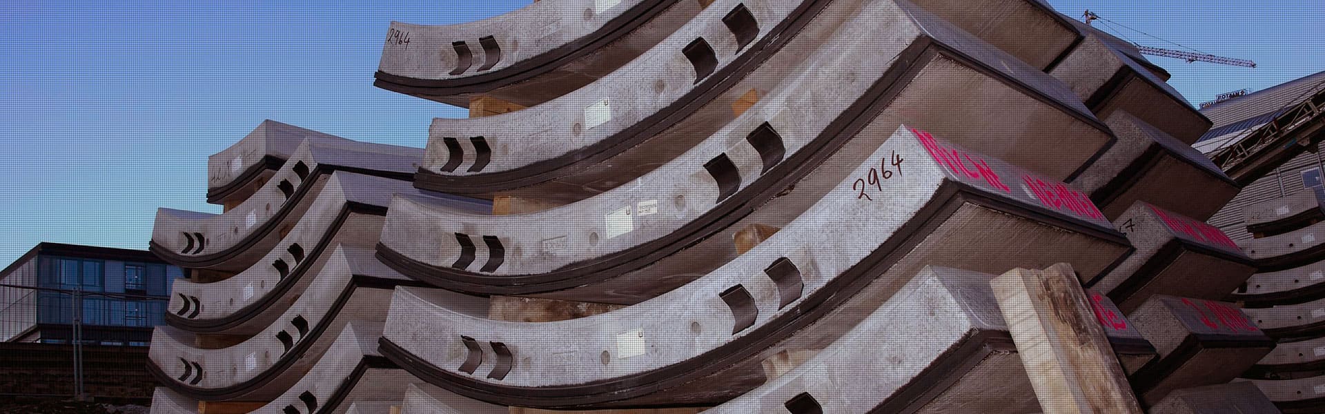 Tuebbing segments with seals from SEALABLE for tunnel construction