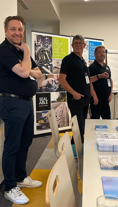 Präsentation des Tunnel Sales Teams zu den Agentdays